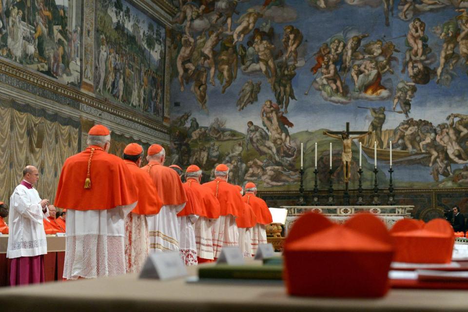 The conclave to elect the new Pope will begin on May 7 (AFP photo)